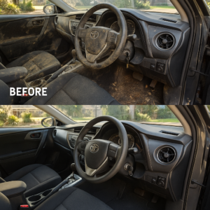 Interior Detail - Before and After